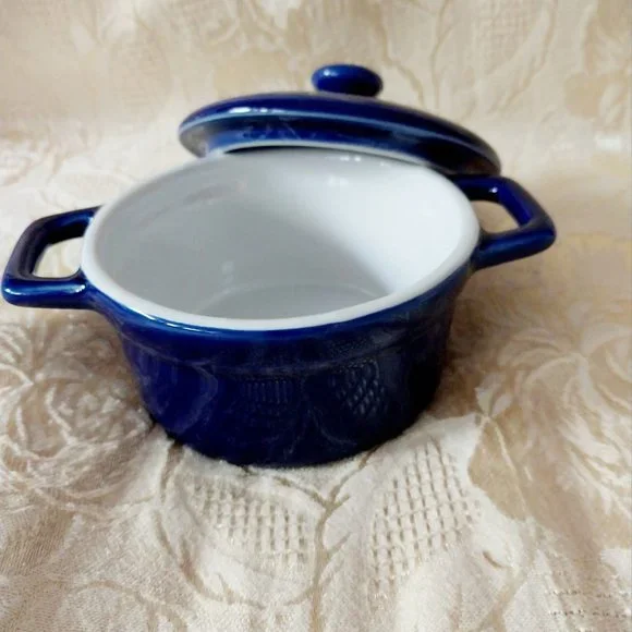 Martha Stewart Collection 1 Cocottes Small Ramekin La Dolce Vita Ceramic - Picture 8 of 8